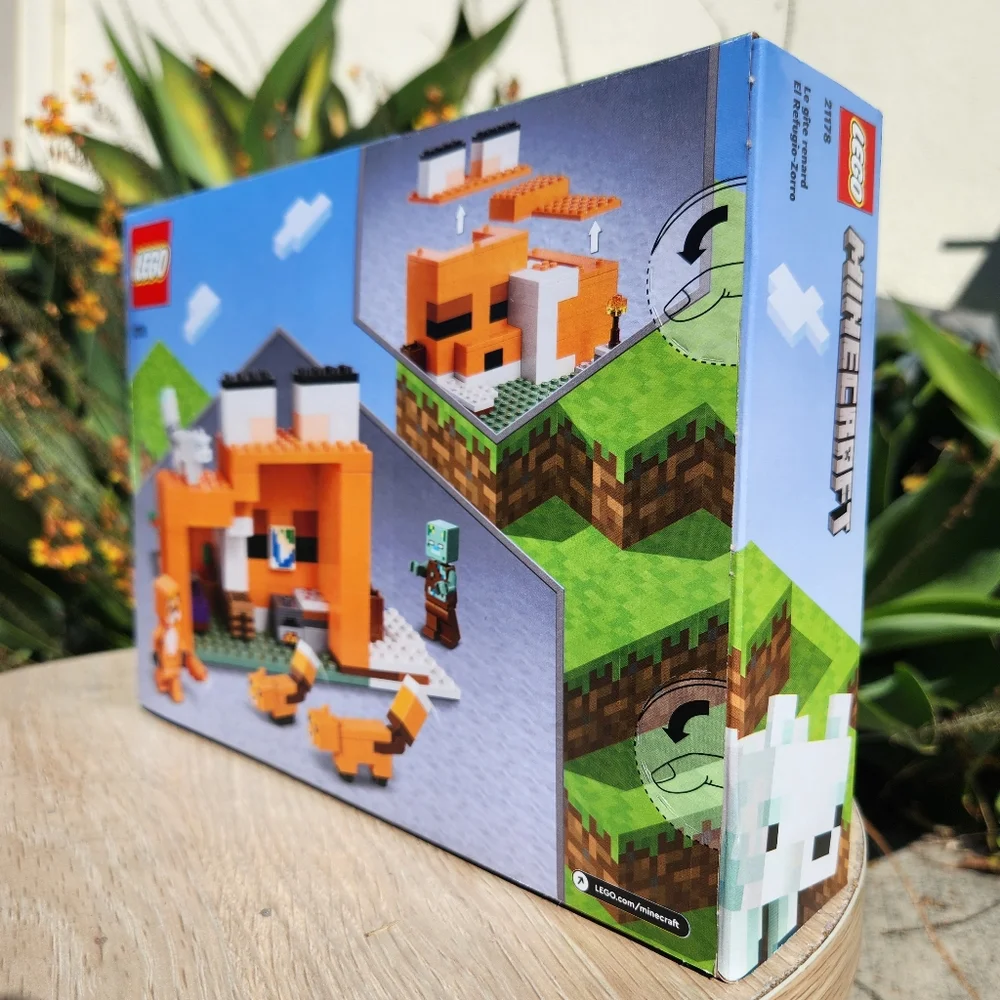 NEW LEGO MINECRAFT Fox Lodge House 21178 Drowned Zombie SEALED